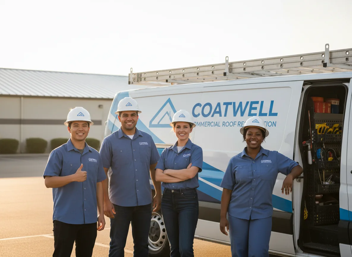 Commercial roof coating company in Bexley, OH